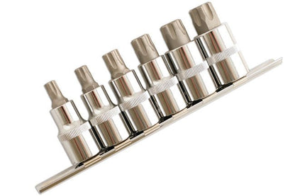Laser Tools 5214 Torx PlusÂ® Socket Bit Set 1/2"D 6pc Laser Tools