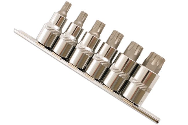 Laser Tools 5214 Torx PlusÂ® Socket Bit Set 1/2"D 6pc Laser Tools
