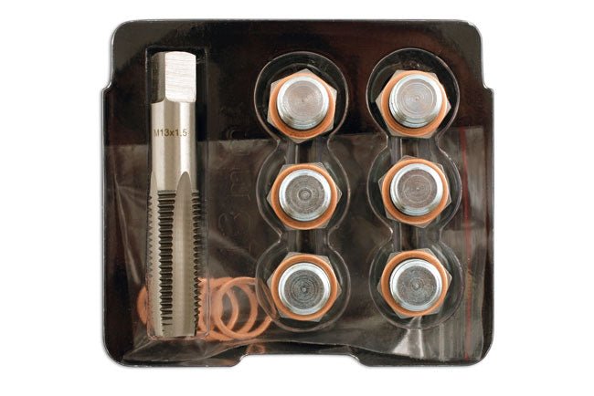 Laser Tools 5225 Sump Plug Thread Repair Kit M13 x 1.5 Laser Tools