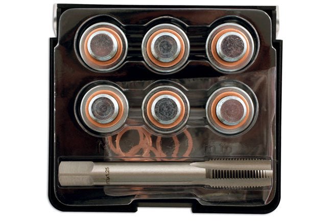 Laser Tools 5226 Sump Plug Thread Repair Kit M13 x 1.25 Laser Tools