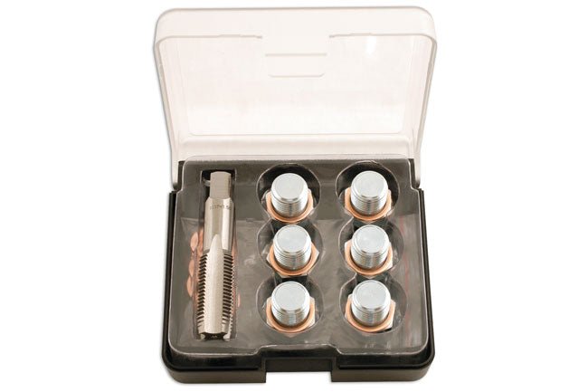 Laser Tools 5227 Sump Plug Thread Repair Kit M15 x 1.5 Laser Tools