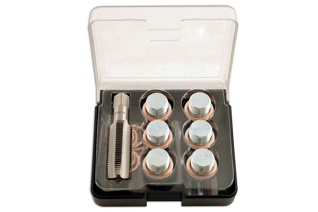 Laser Tools 5228 Sump Plug Thread Repair Kit M17 x 1.5 Laser Tools