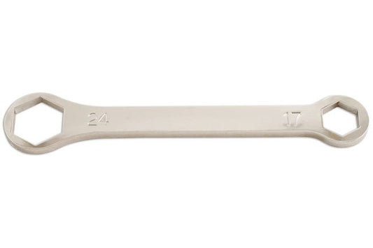 Laser Tools 5244 Racer Axle Wrench 17mm/24mm Laser Tools