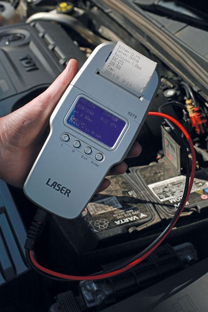 Laser Tools 5275 Battery Tester with Printer Laser Tools