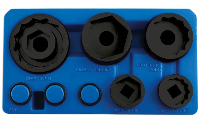 Laser Tools 5333 Wheel Nut Socket Kit 1/2"D - for Ducati Laser Tools