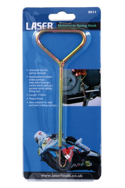Laser Tools 5511 Motorcycle Spring Hook Laser Tools