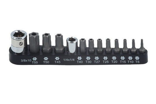 Laser Tools 5514 Tamperproof Star Bit Set 13pc Laser Tools