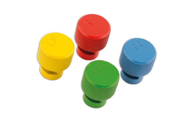 Laser Tools 5528 Tyre Deflator Set - TPMS Valves Laser Tools