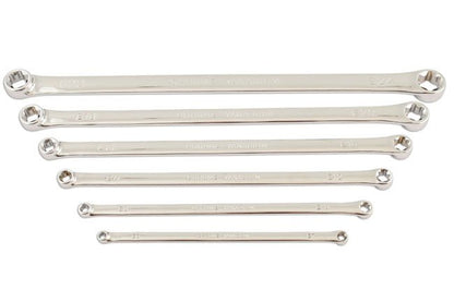 Laser Tools 5580 Extra Long Star Ring Spanner Set 6pc Laser Tools