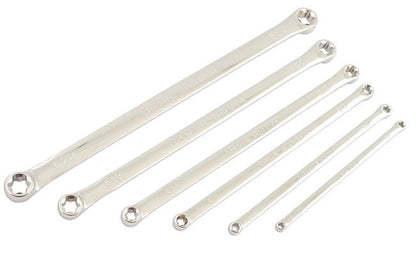 Laser Tools 5580 Extra Long Star Ring Spanner Set 6pc Laser Tools