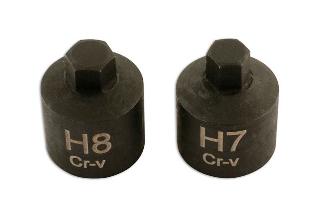 Laser Tools 5584 Hex Bit Set 3/8"D 2pc Laser Tools