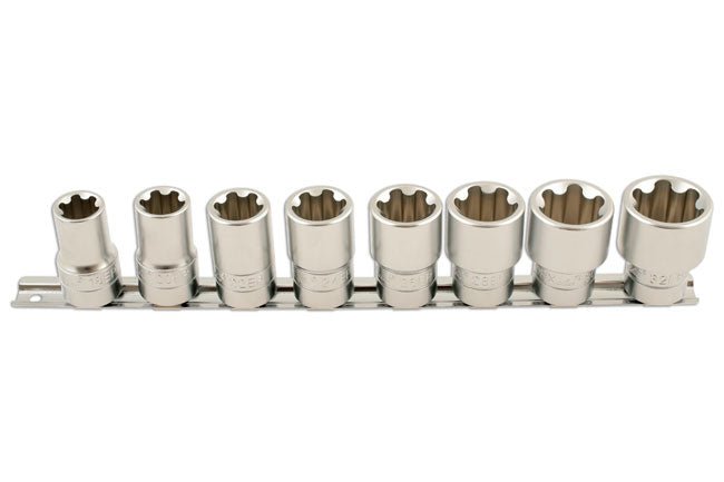 Laser Tools 5656 Torx PlusÂ® Socket Set 1/2"D 8pc Laser Tools