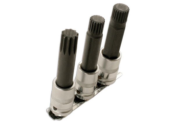 Laser Tools 5663 Locking Wheel Nut Bit Set 3pc - for BMW Laser Tools