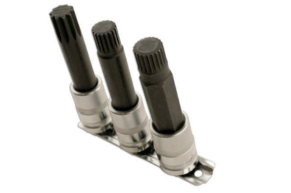 Laser Tools 5663 Locking Wheel Nut Bit Set 3pc - for BMW Laser Tools