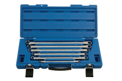 Laser Tools 5672 Extra Long Ring Spanner Set 6pc Laser Tools