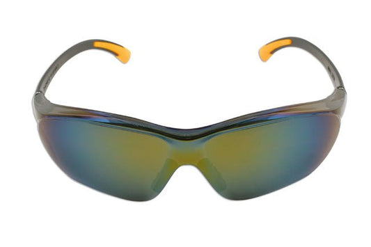 Laser Tools 5675 Safety Glasses - Black/Mirrored Laser Tools