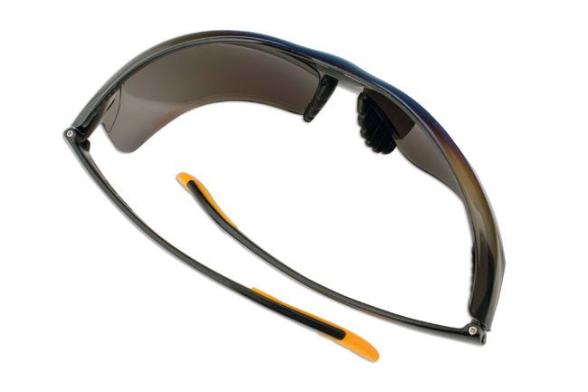Laser Tools 5675 Safety Glasses - Black/Mirrored Laser Tools