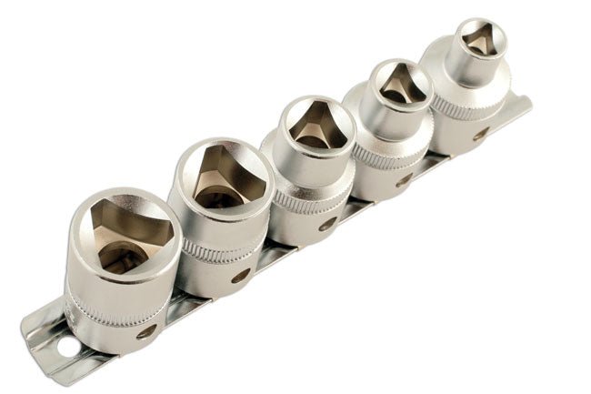 Laser Tools 5683 Triangular Socket Set 1/2"D 5pc Laser Tools