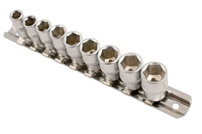 Laser Tools 5691 AF Socket Set 1/4"D 9pc Laser Tools