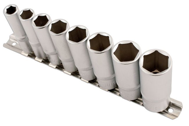 Laser Tools 5694 AF Deep Socket Set 3/8"D 8pc Laser Tools