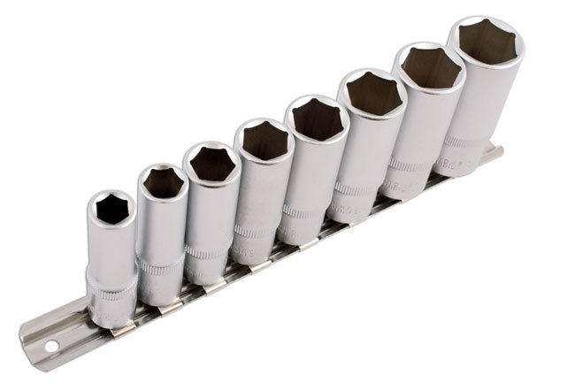 Laser Tools 5694 AF Deep Socket Set 3/8"D 8pc Laser Tools