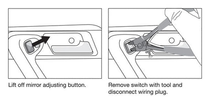 Laser Tools 5695 Mirror Switch Removal Pliers - for BMW Laser Tools