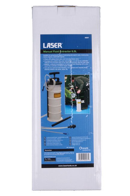 Laser Tools 5697 Manual Fluid Extractor 6.5L Laser Tools