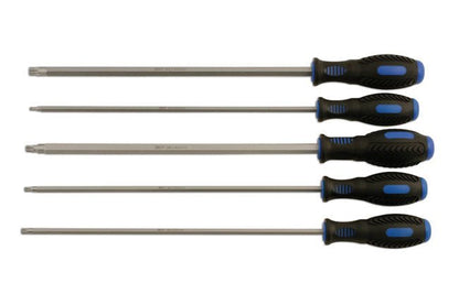 Laser Tools 5743 Extra Long Spline Screwdriver Set 5pc Laser Tools