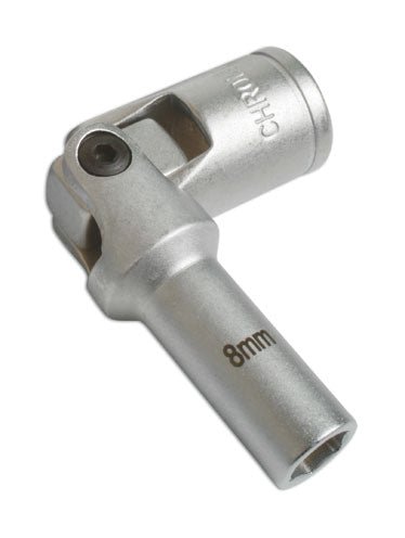Laser Tools 5854 Universal Joint Glow Plug Socket 3/8"D 8mm Laser Tools
