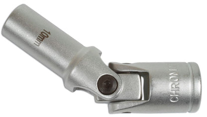 Laser Tools 5855 Universal Joint Glow Plug Socket 3/8"D 10mm Laser Tools