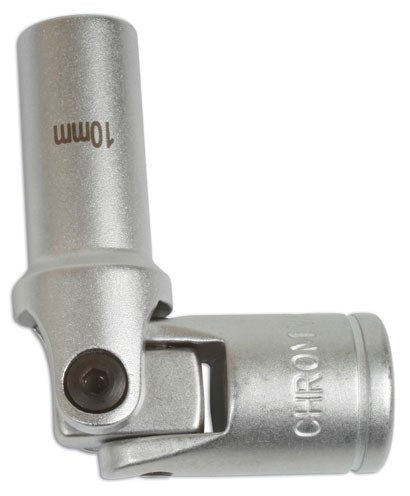 Laser Tools 5855 Universal Joint Glow Plug Socket 3/8"D 10mm Laser Tools