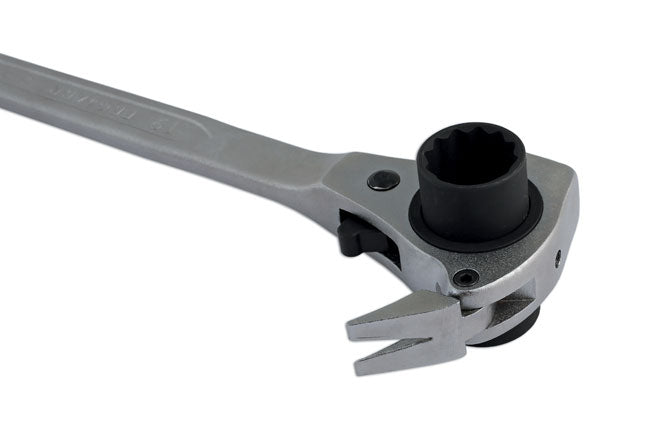 Laser Tools 5864 Podger Spanner & Nail Puller 19mm x 22mm Laser Tools