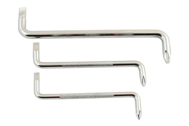 Laser Tools 5910 Offset Screwdriver Set 3pc Laser Tools