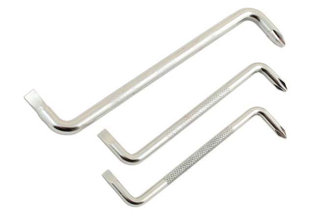 Laser Tools 5910 Offset Screwdriver Set 3pc Laser Tools