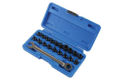 Laser Tools 5914 Low Profile Bit Set 1/4"D 20pc Laser Tools