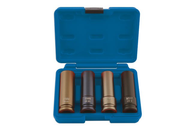 Laser Tools 5915 Wheel Nut Socket Set 4pc Laser Tools