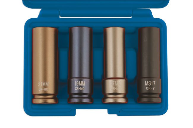 Laser Tools 5915 Wheel Nut Socket Set 4pc Laser Tools