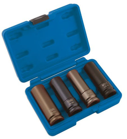 Laser Tools 5915 Wheel Nut Socket Set 4pc Laser Tools
