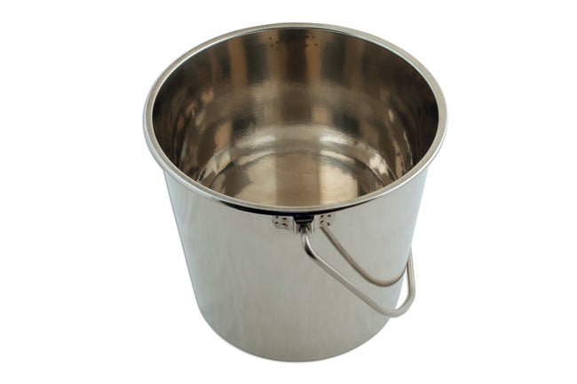 Laser Tools 5929 Stainless Steel Bucket 12L Laser Tools