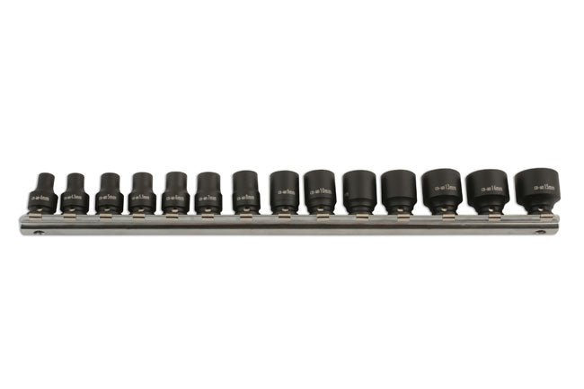 Laser Tools 5961 Impact Socket Set 1/4"D 14pc Laser Tools