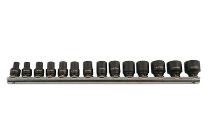 Laser Tools 5961 Impact Socket Set 1/4"D 14pc Laser Tools
