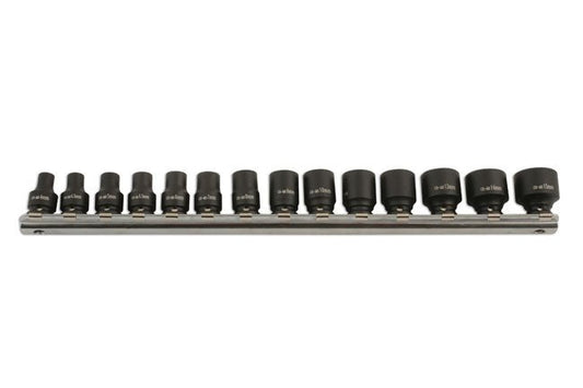 Laser Tools 5961 Impact Socket Set 1/4"D 14pc Laser Tools