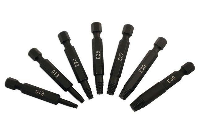 Laser Tools 5964 Extractor Set for TorxÂ® Fixings 7pc Laser Tools