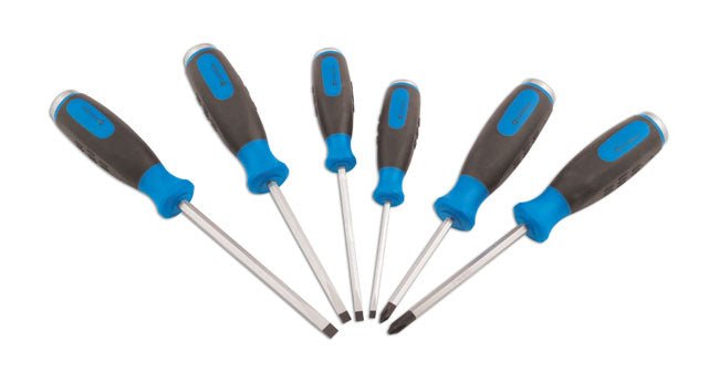 Laser Tools 5985 Pound Thru Screwdriver Set 6pc Laser Tools