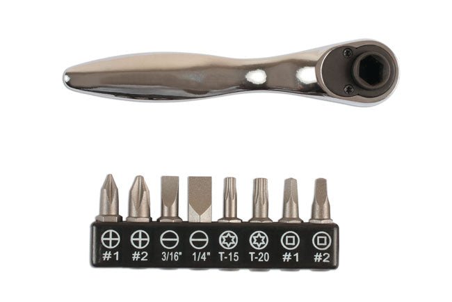 Laser Tools 6049 Micro Bit Driver Set 10pc Laser Tools