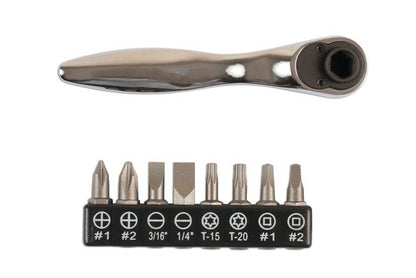 Laser Tools 6049 Micro Bit Driver Set 10pc Laser Tools