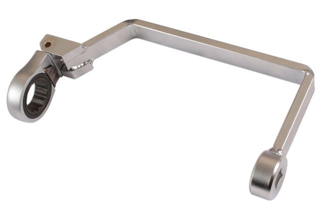 Laser Tools 6067 Ratchet Crows Foot Oil Filter Wrench - for Ford Laser Tools