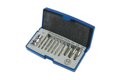 Laser Tools 6080 Extractor Set for TorxÂ® Fixings 11pc Laser Tools