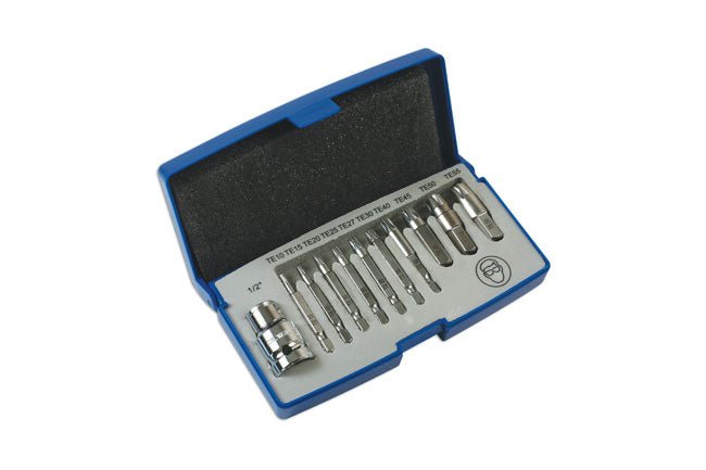 Laser Tools 6080 Extractor Set for TorxÂ® Fixings 11pc Laser Tools