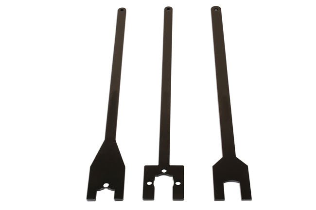 Laser Tools 6124 Viscous Fan Spanner Set 3pc - for Land Rover Laser Tools
